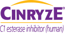 CINRYZE® (C1 esterase inhibitor [human]) Logo